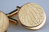 Round Petal cuff-links