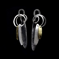 Earrings by Catherine Tutt