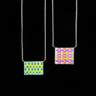 Woven Double necklace