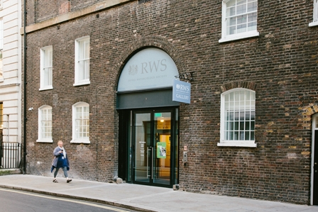 The Grade-II Listed frontage of the RWS Gallery. Photography & Copyright: Brandon Few.