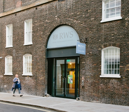 The Grade-II Listed frontage of the RWS Gallery  Photography & Copyright: Brandon Few