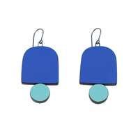 Ultra Blue Green Earrings