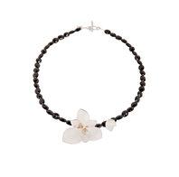 Orchid Floral Necklace